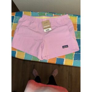Patagonia Womens XL Baggies Shorts Pink Activewear Athletic Casual